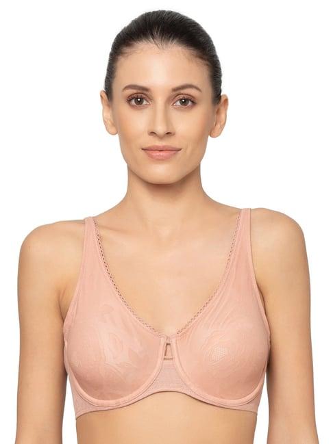 triumph tan full coverage minimizer bra