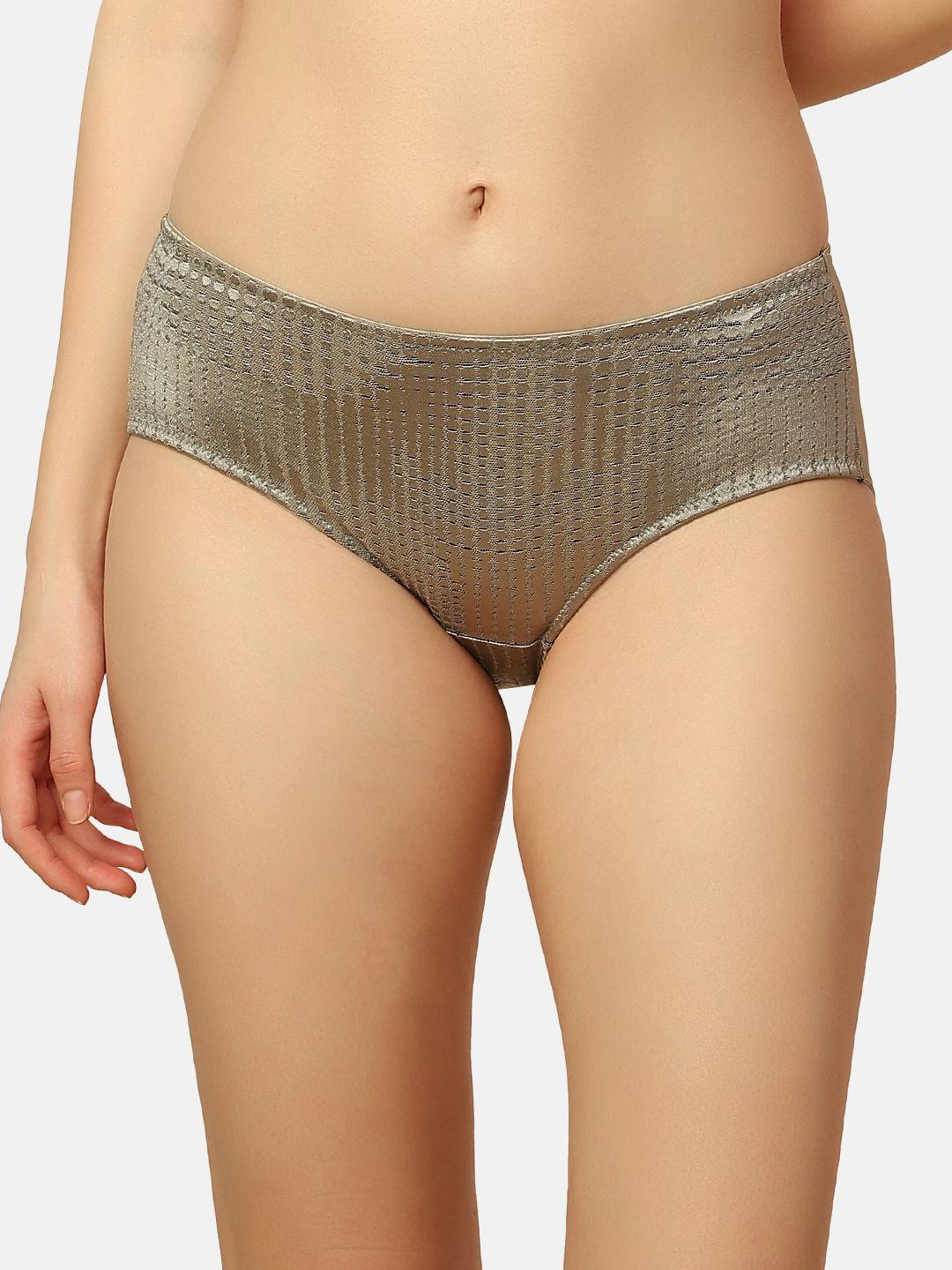 triumph women minimizer sheen elegant seamless printed anti odour hipster briefs