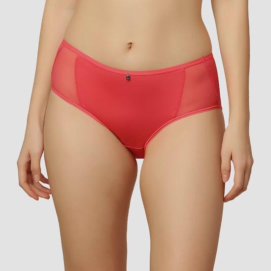 triumph women solid hipster panties
