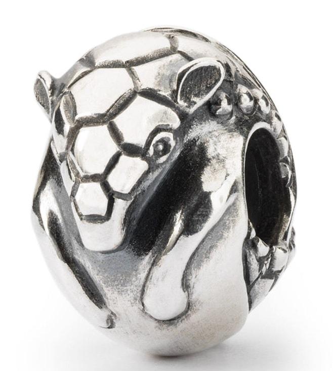 trollbead silver silver armadillo bead