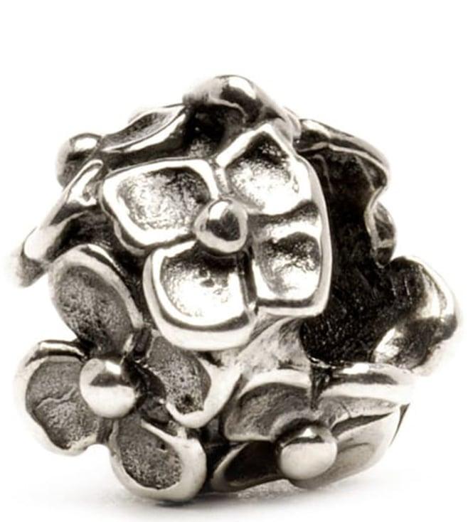trollbead silver hydrangea bead