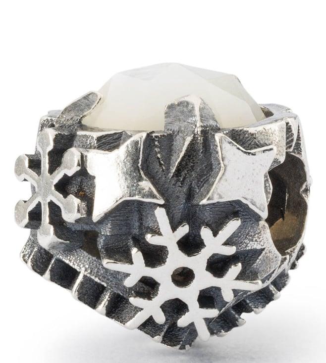 trollbead silver snowball bead