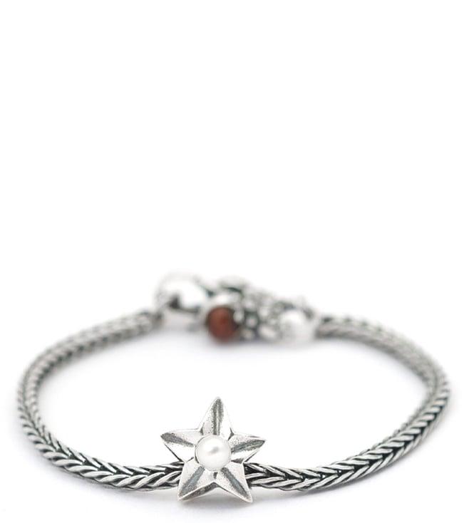 trollbeads silver cancer star bracelet