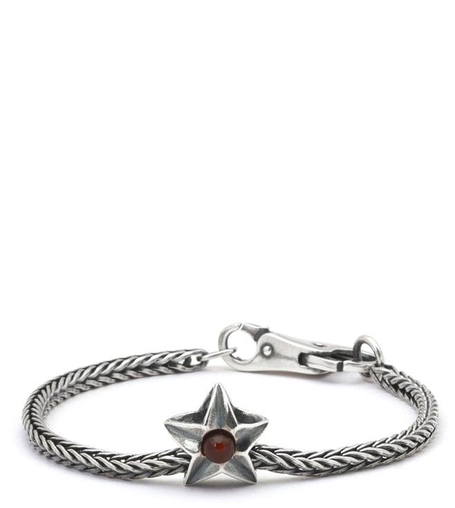 trollbeads silver leo star bracelet