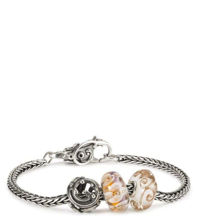 trollbeads silver love story bracelet
