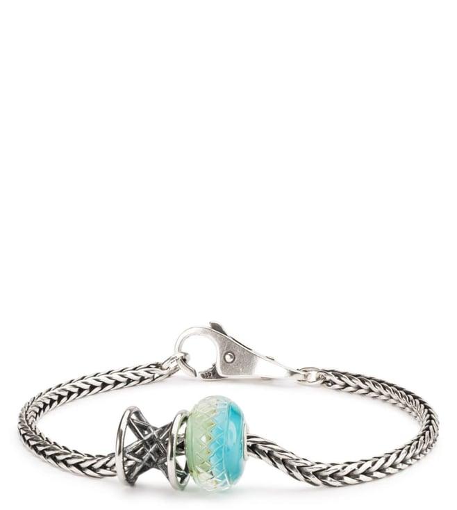 trollbeads silver mint mesh bracelet