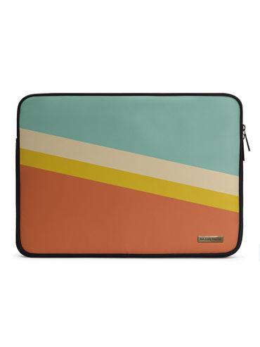 tropical angles zippered sleeve for laptop-macbook