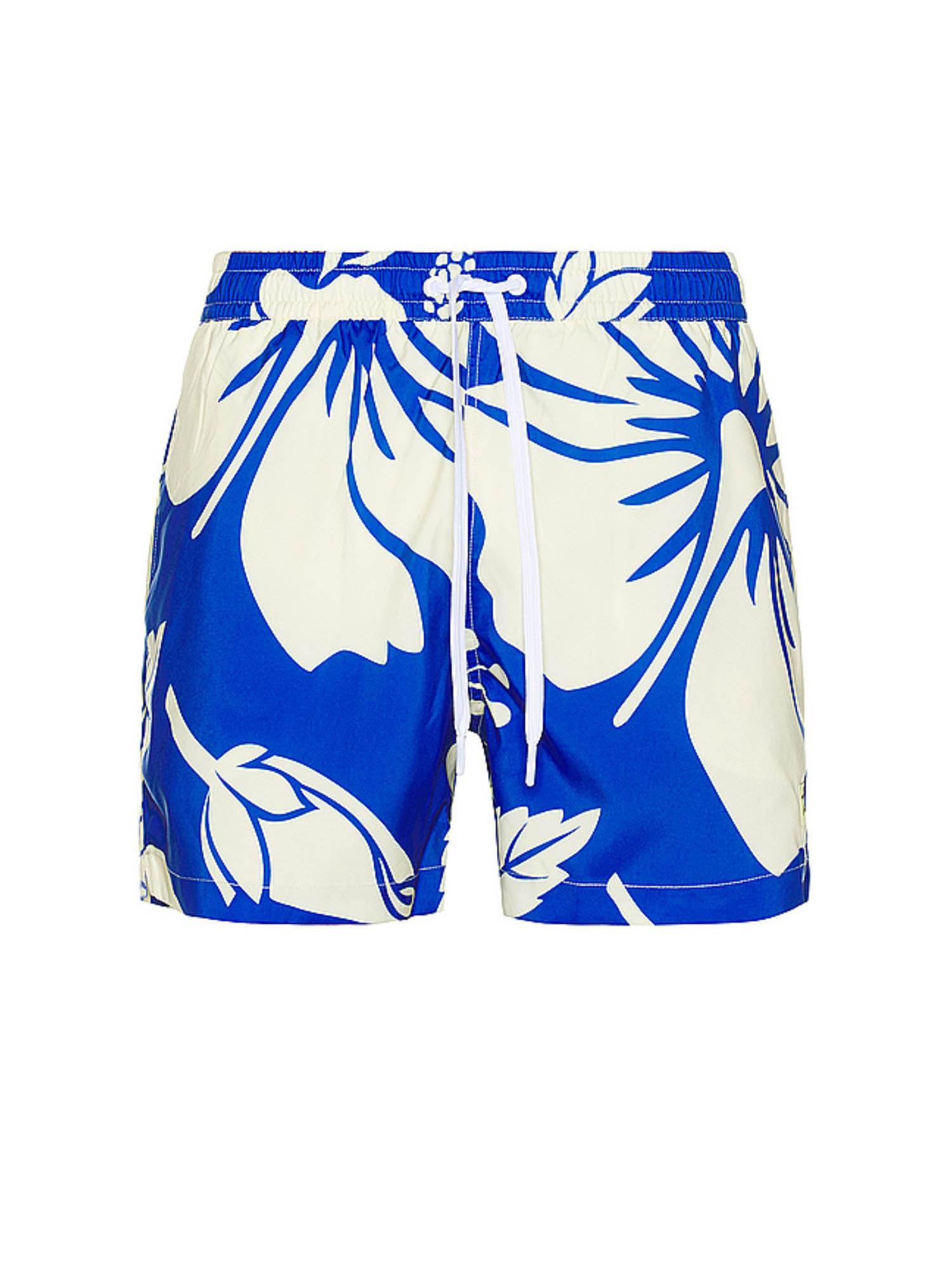 trouble in paradise swim short