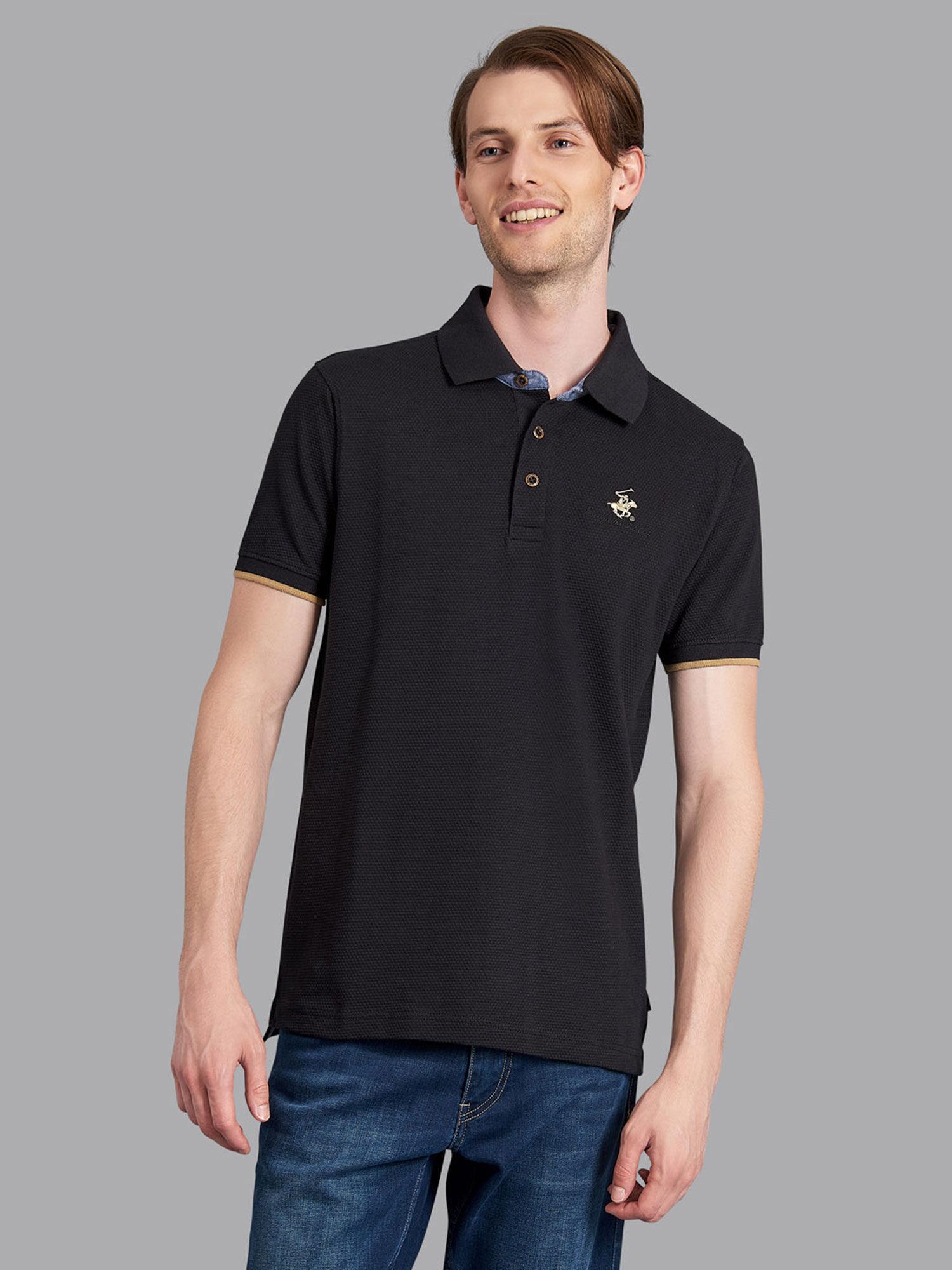 truck and roll textured polo t-shirt