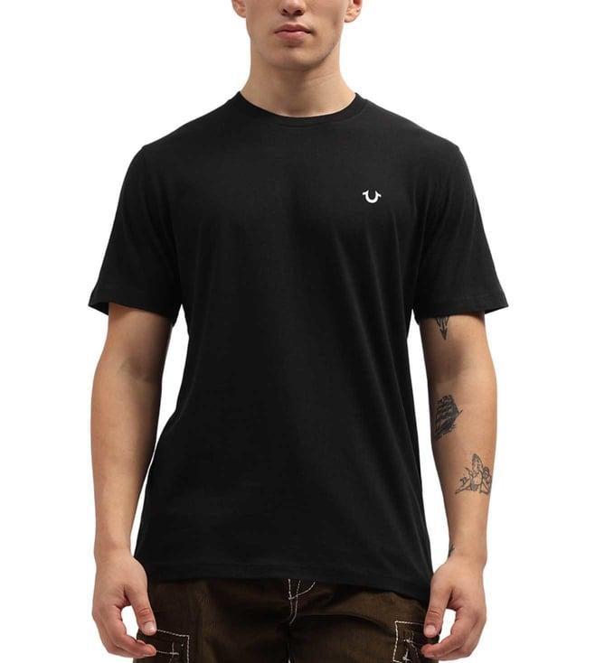 true religion black regular fit t-shirt