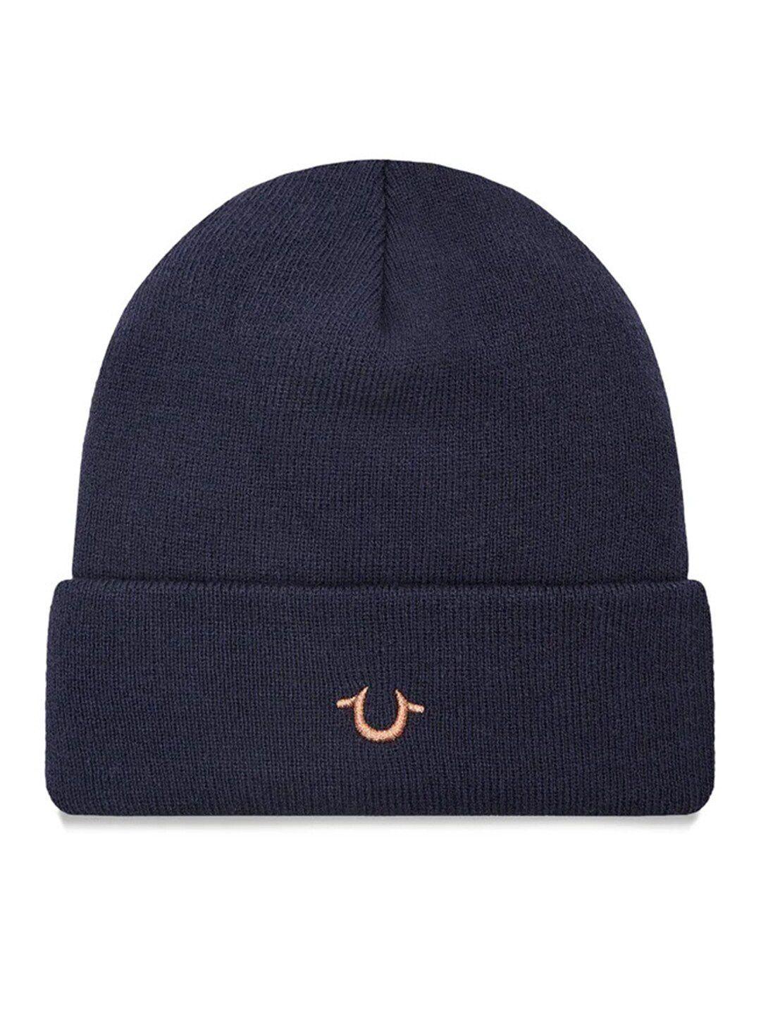 true religion men embroidered beanie