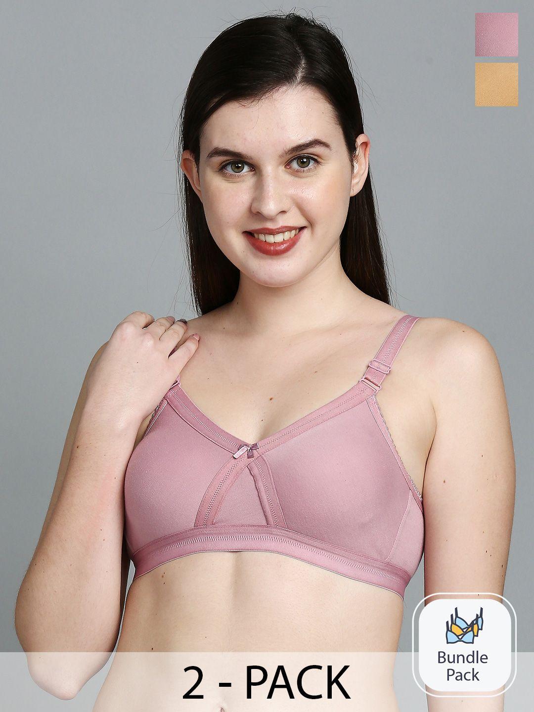 true shape pack of 2 bra full coverage