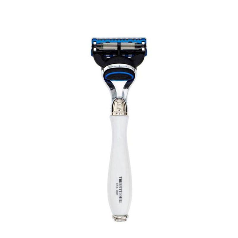 truefitt & hill wellington razor fusion - white