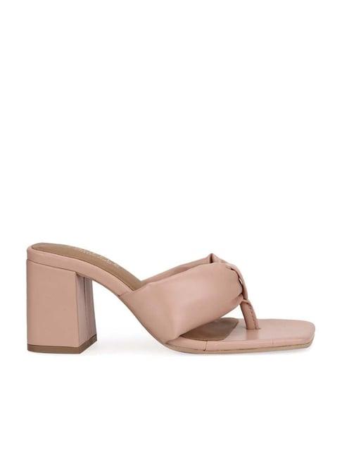 truffle collection women's nude thong sandals