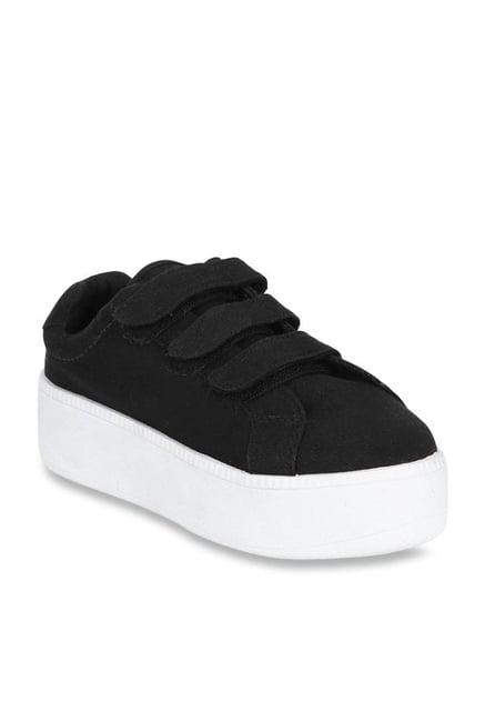 truffle collection black casual shoes