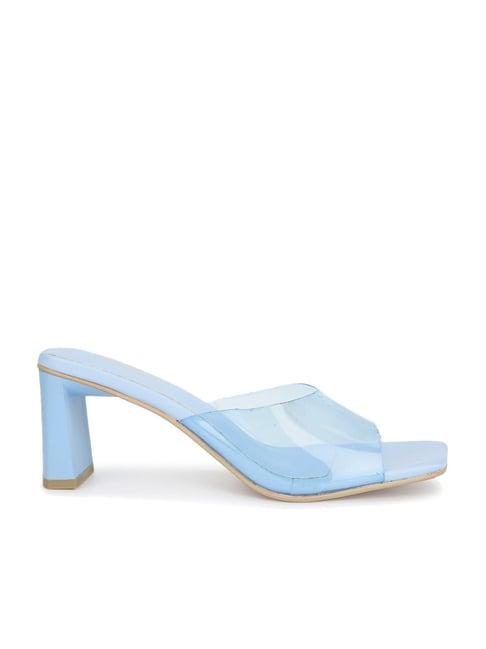 truffle collection women's blue casual sandals