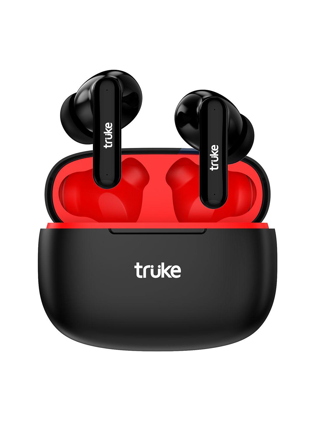 truke air buds true wireless earbuds - black