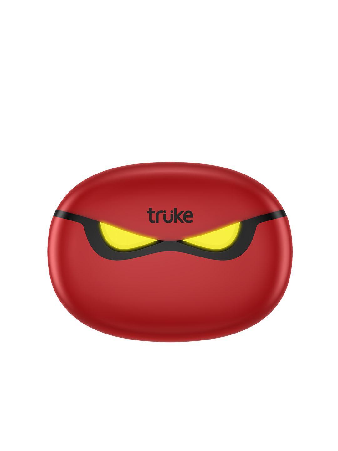 truke btg3 true wireless earbuds - red