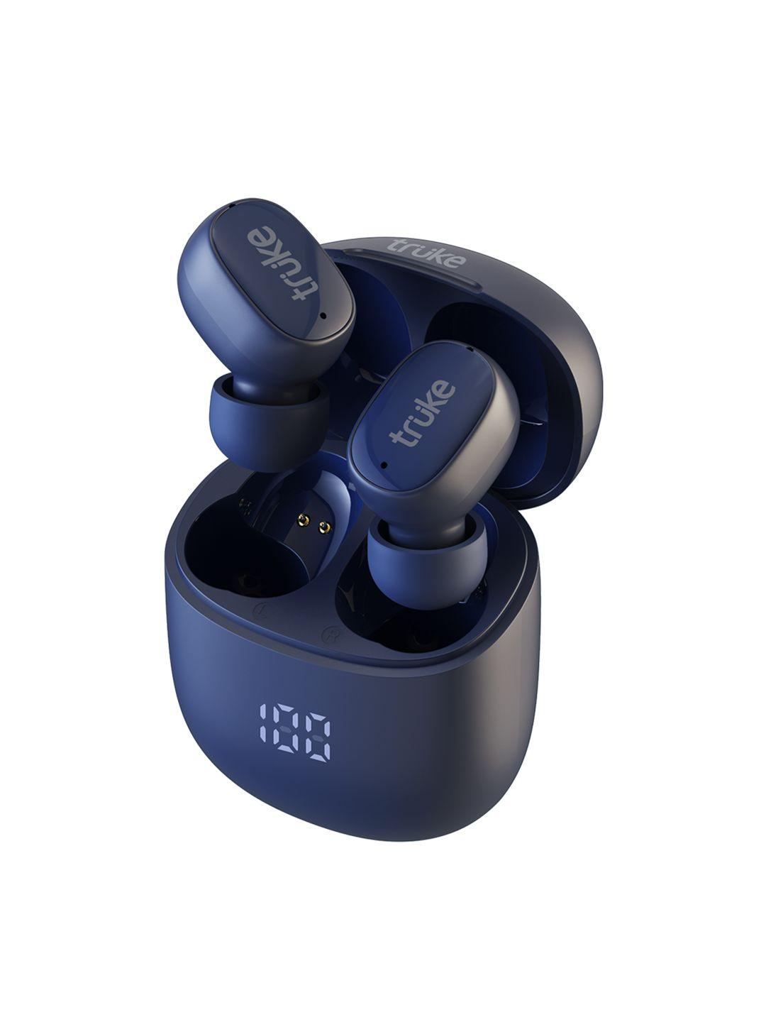 truke buds f1 true wireless earbuds - blue