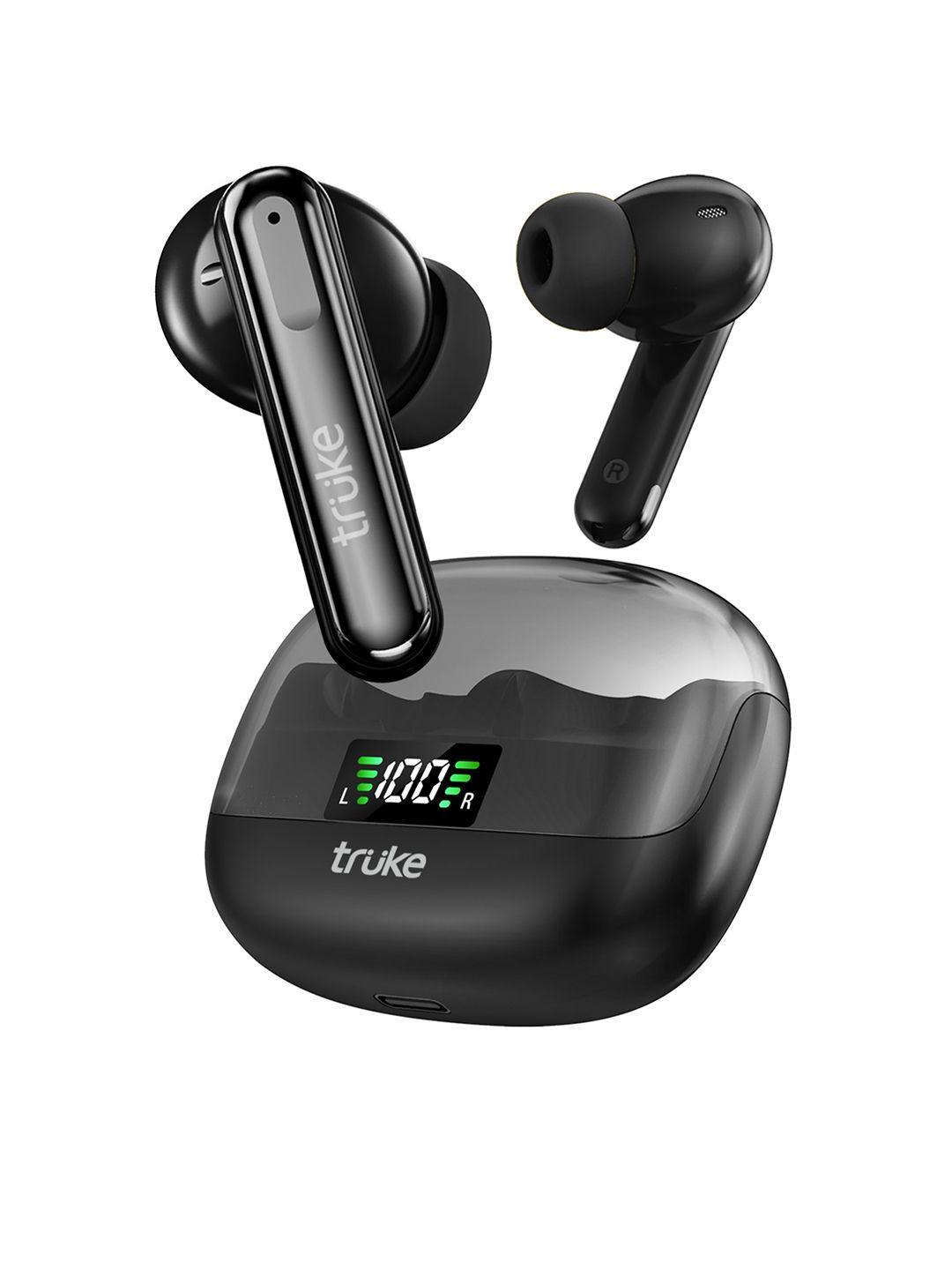 truke buds vibe true wireless in ear earbuds with 35db real anc + quad mic enc