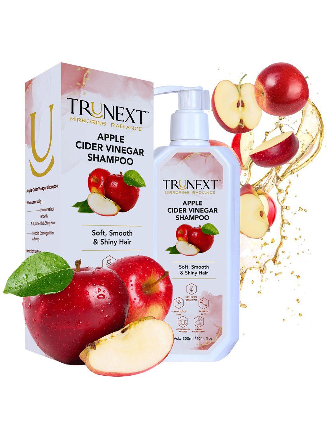 trunext apple cider vinegar shampoo 300 ml