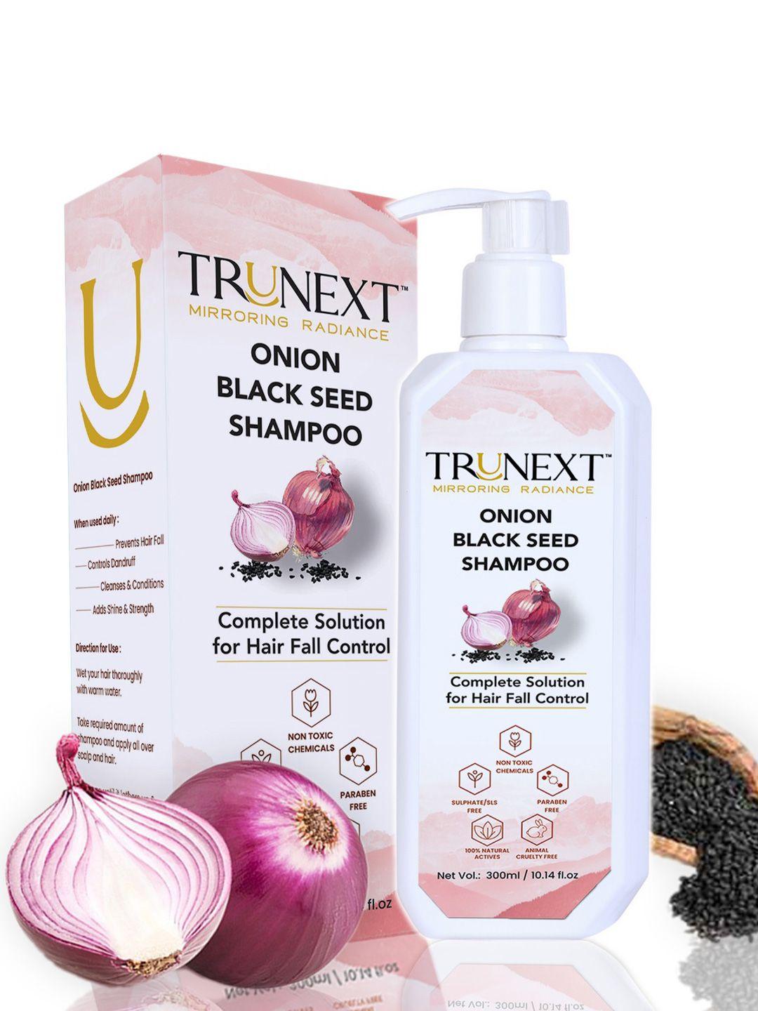 trunext onion black seed shampoo 300 ml