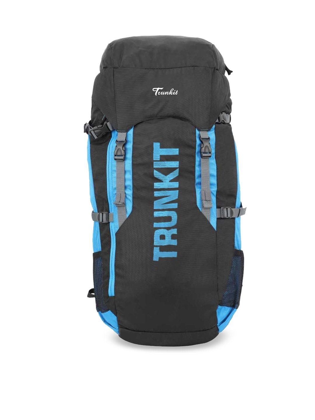 trunkit blue and black trekking hiking rucksacks