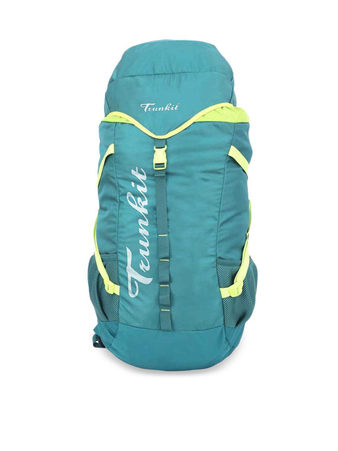 trunkit sea green flip ruck water resistant trekking rucksack