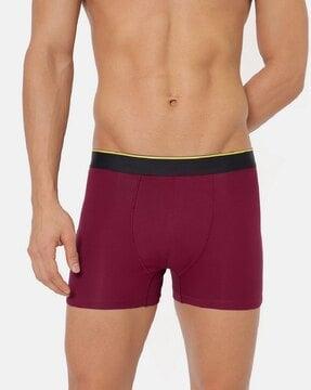 trunks with elasticated waist