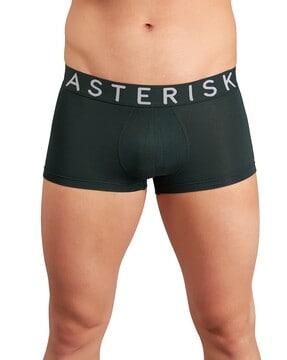 trunks with elasticated waist