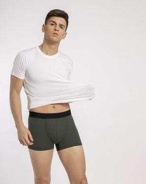 trunks with elasticated waistband