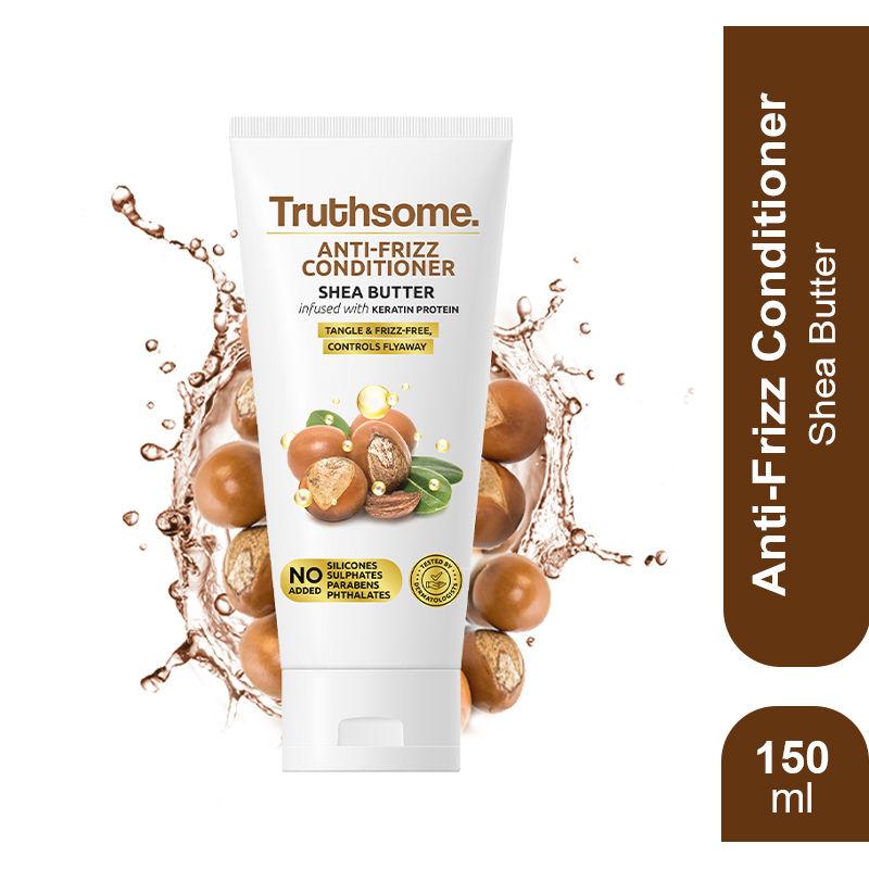 truthsome anti-frizz conditioner with keratin protein and goodness of shea butter