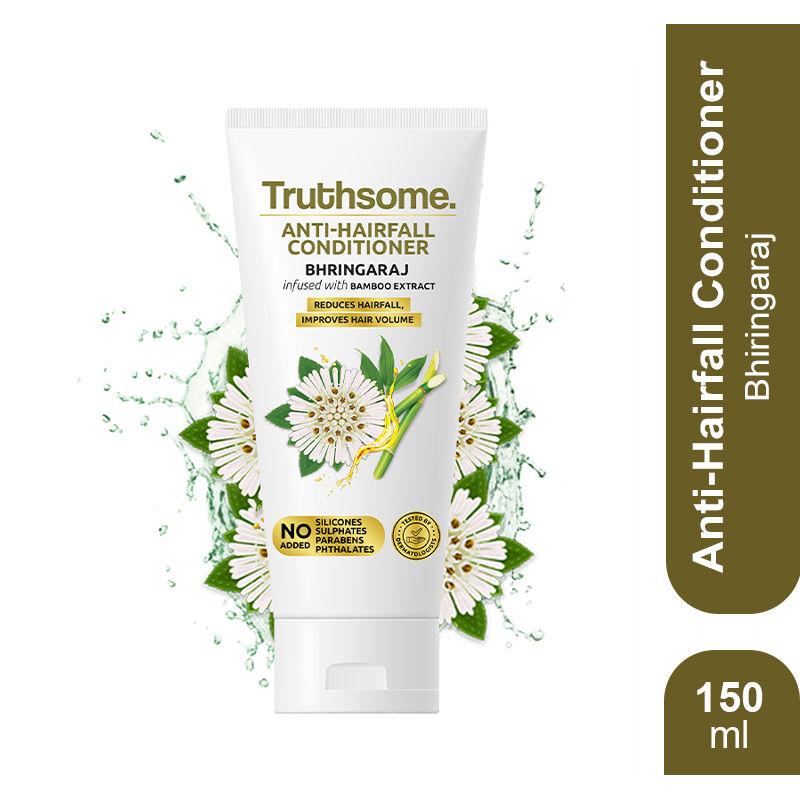 truthsome anti-hairfall conditioner with bhringaraj and infused with bamboo extract