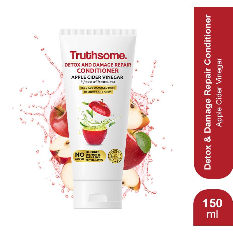 truthsome detox and damage repair conditioner with apple cider vinegar