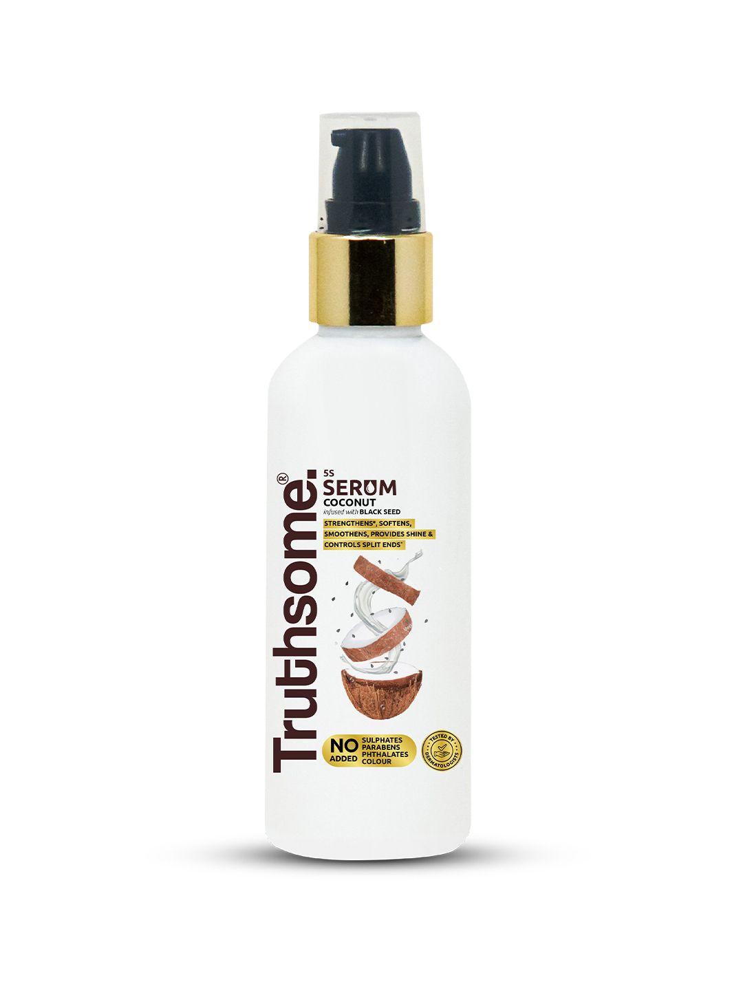 truthsome. 5s coconut & blackseed serum to control split ends - 100 ml
