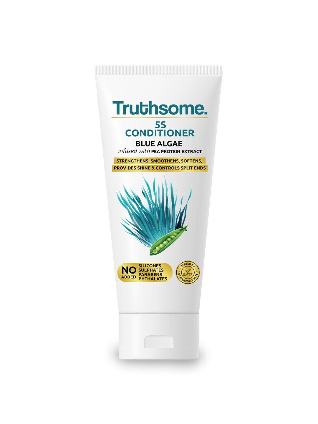 truthsome. 5s blue algae conditioner to control split ends & provide shiny hair - 150 ml