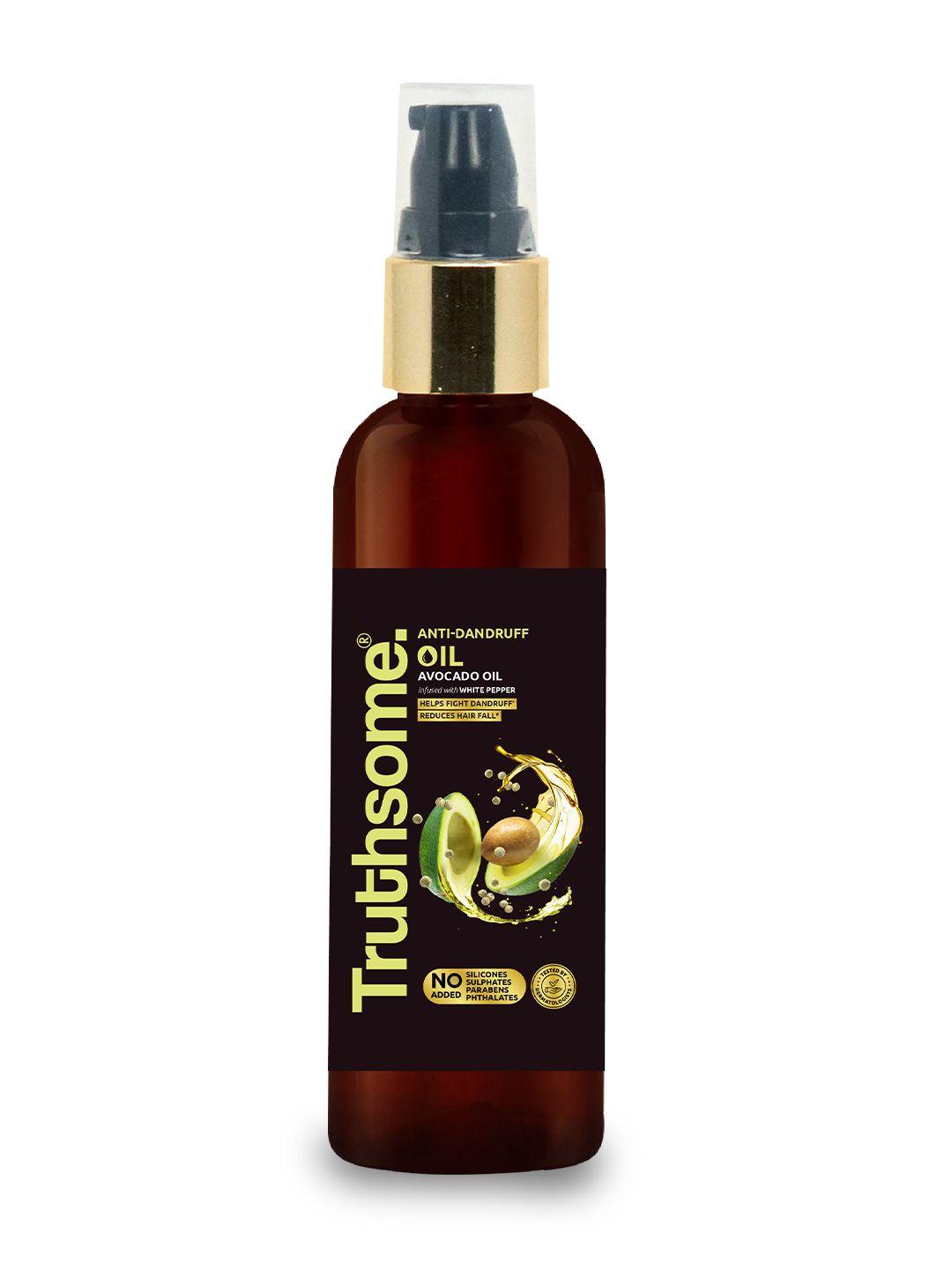 truthsome. anti-dandruff avocado hair oil for preventing dandruff & itching - 200 ml