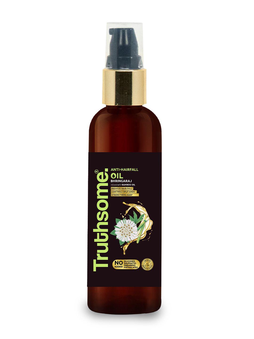 truthsome. anti-hair fall oil with bhringraj & bamboo oil - 200 ml