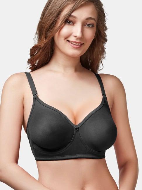 trylo-oh-so-pretty you! black non wired non padded everyday bra