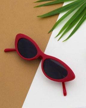 ts-2250-red uv-protected cat-eye sunglasses