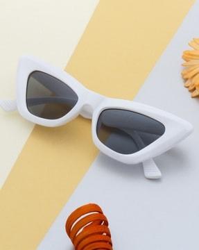 ts-2268-wht uv protected cat-eye sunglasses