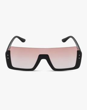 ts-8001s-pink uv-protected square sunglasses