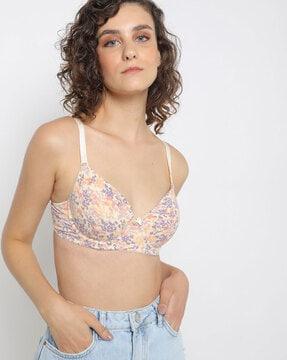 ts04p printed padded under-wired t-shirt bra