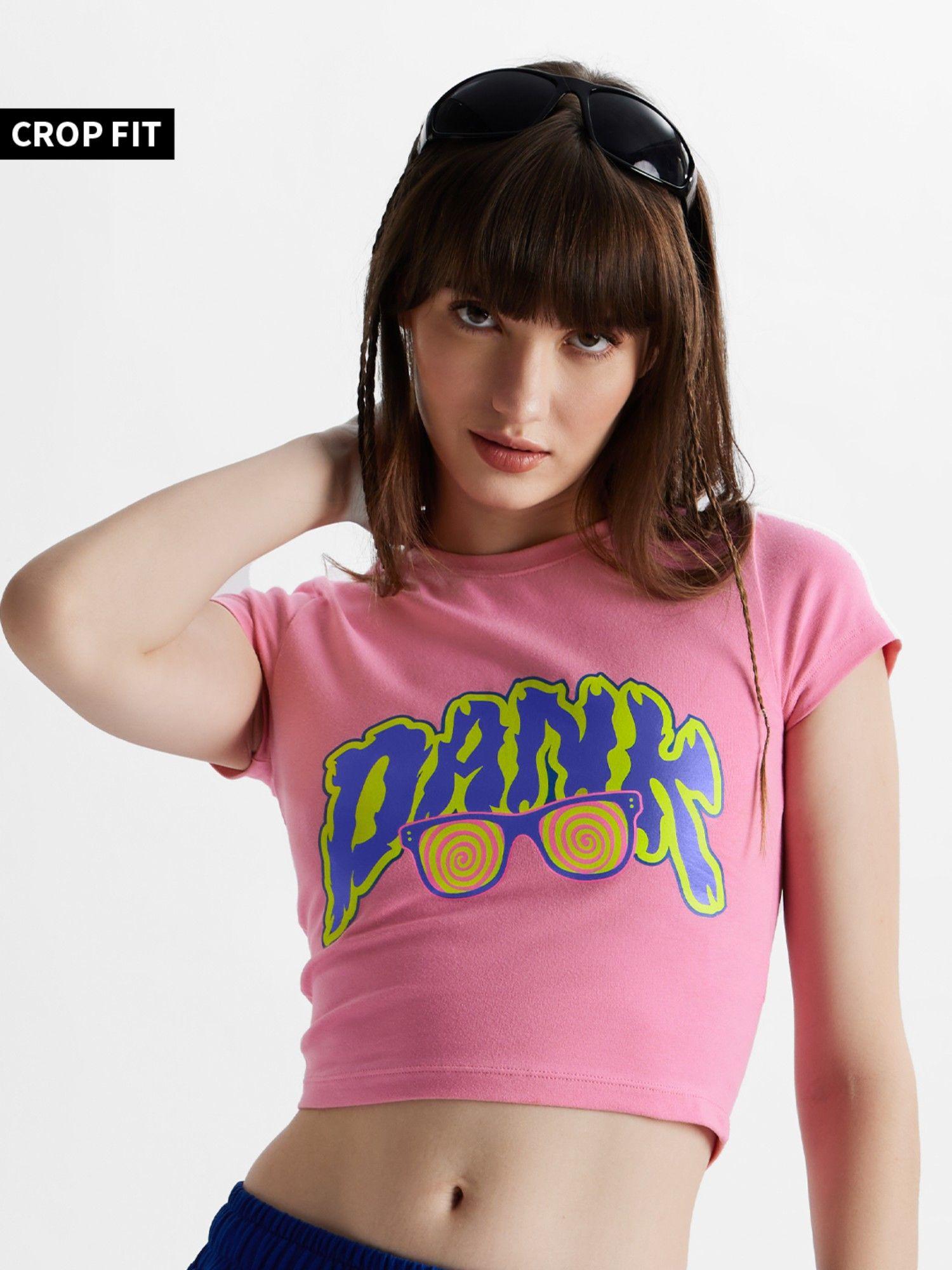 tss originals- dank women cropped tops