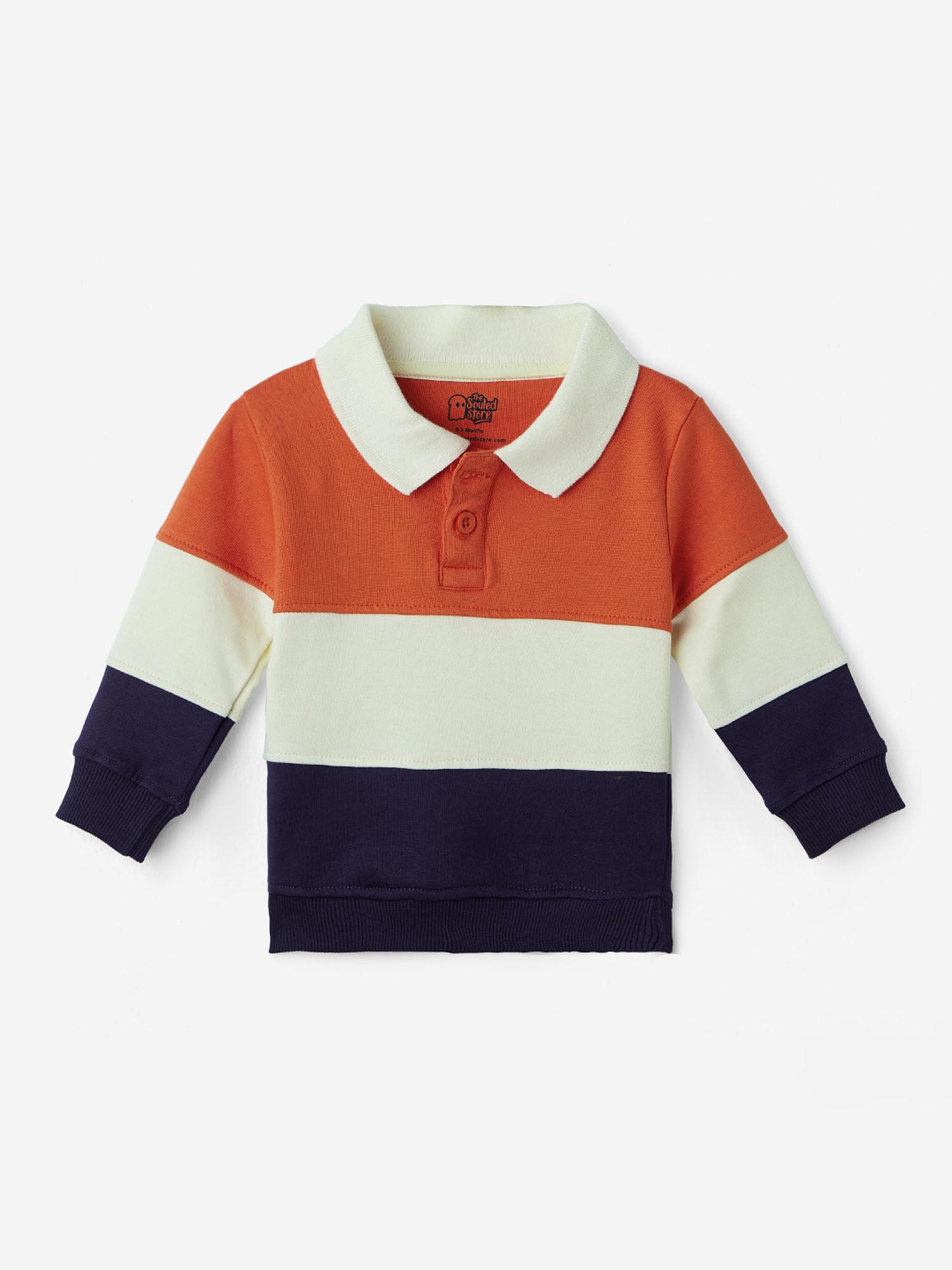 tss originals crush boys cotton sweatshirt-multi-color