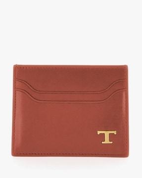 tsy solid leather card holder