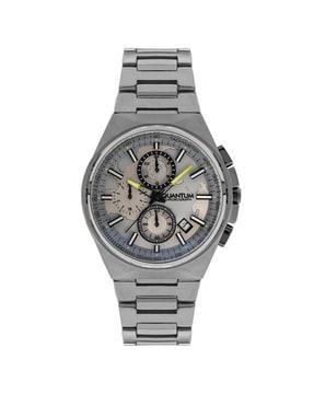 ttg899060a chronograph watch with tang buckle closure
