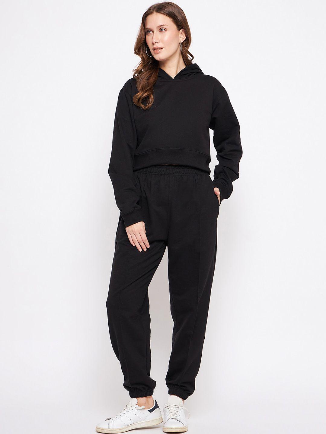 tulip 21 hooded crop pullover with joggers