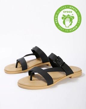 tulum strappy slip-on sandals