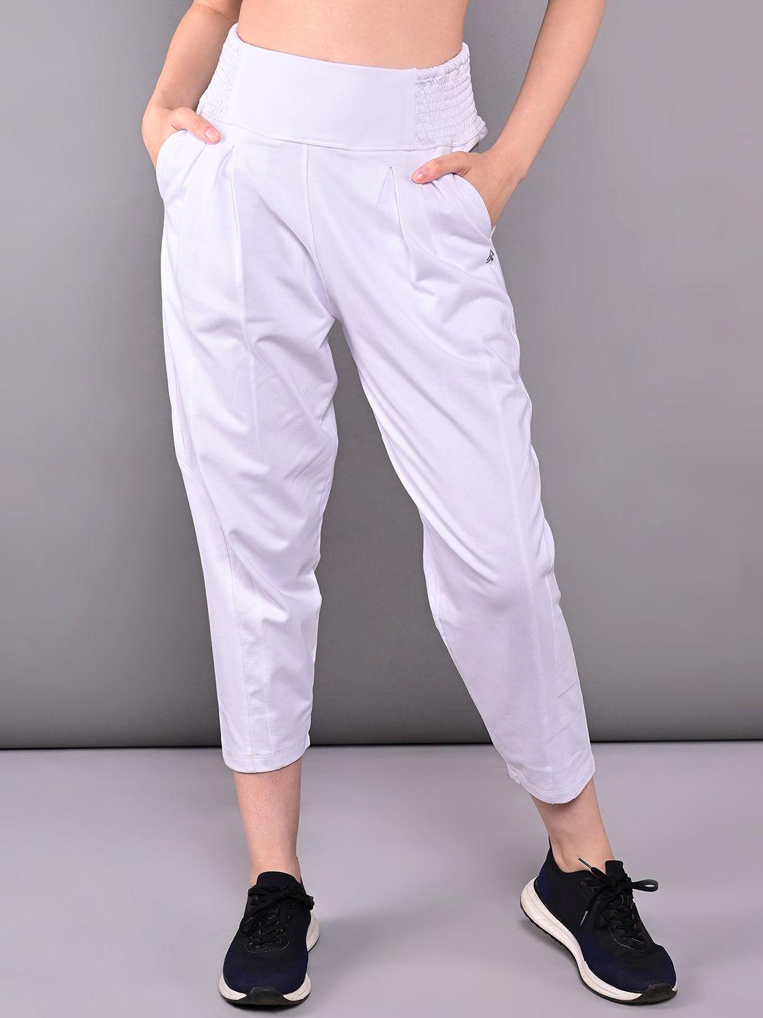 tuna london women cotton mid-rise regular-fit track pants